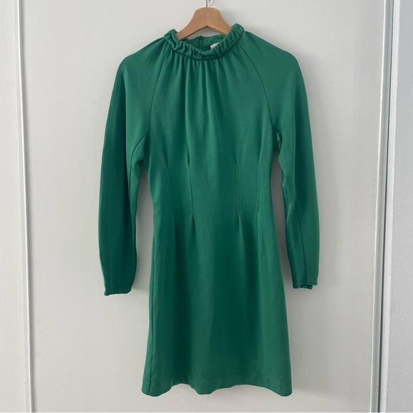 Tibi mock Neck Mini Dress - Picture 5 of 9